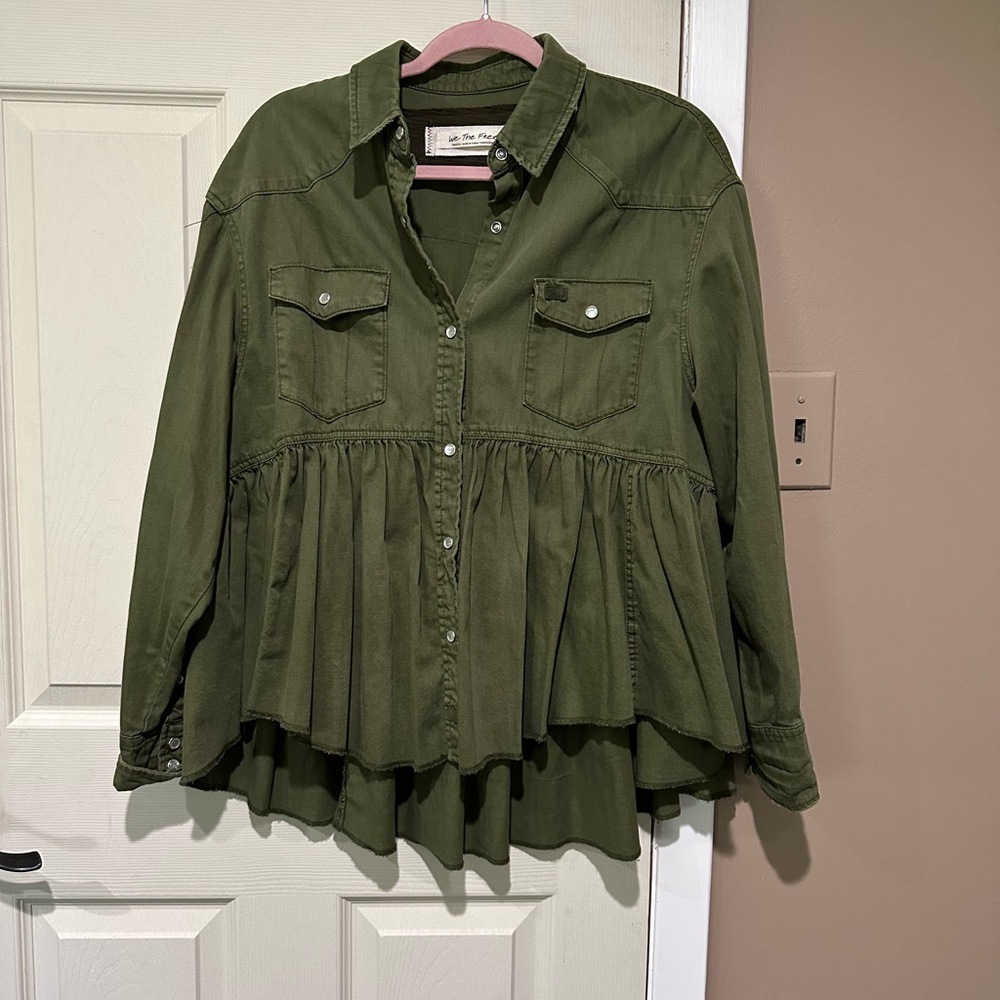 We The Free Olive Green Jacket